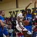 Milan player Cornell Davis tries to get to the rim in the game against Gibraltar Carlson on Monday, March 11. Daniel Brenner I AnnArbor.com